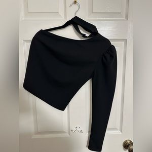 Forever 21 one shoulder long sleeve top. Size small, great condition.